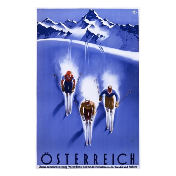Global Gallery's 'sterreich' By Unknown Unframed Giclee on Paper Print