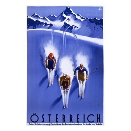 Global Gallery's 'Österreich' By Unknown Unframed Giclee on Paper Print
