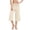 AM14_Beige, variant on Dwellite Pants for Women Low Rise Fold Over Capris Wide Leg Cropped Capri Yoga Pants Y2K Lounge Palazzo Gauchos Pant with Pockets Khaki S