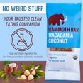 thumbnail image 3 of Mammoth Bar Organic Macadamia Coconut High Protein Bar – Clean Label, Gluten-Free, No Added Sugar, Non-GMO, 10 Count, 3 of 6