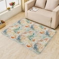 thumbnail image 2 of Abstract Rugs for Living Room Bedroom - Colorful Rug 3x5 - Leaf Carpet for Home Decor - Washable Non Slip Patterned Indoor Small Area Rug - Soft & Low Pile (ZK&717), 2 of 7