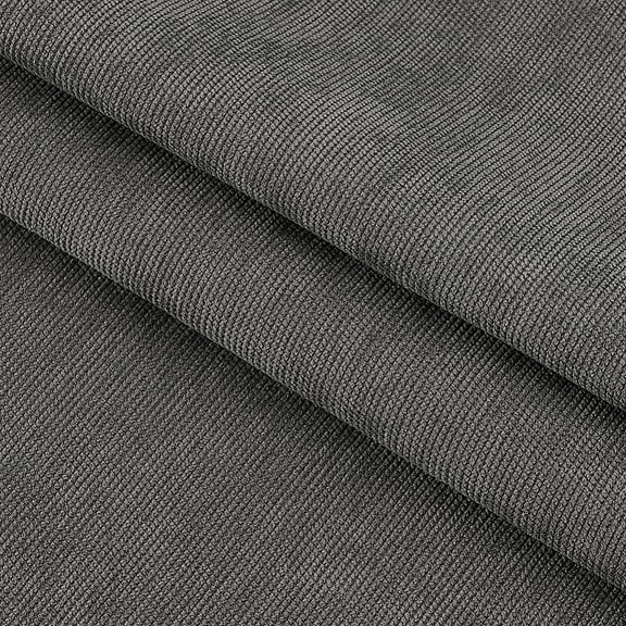 1 pc Corduroy Fabric for DIY Crafts Garment Accessories Rectangle Gray 1500x0.4mm 1m/pc