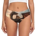 thumbnail image 1 of Balery Sky Sunset Bronze Dragon Ropa Interior de Algodón para Mujer con Dibujo – Braguitas Cómodas y Elásticas, Estilo Clásico-Small, 1 of 6