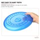 thumbnail image 3 of Juguete de disco resistente al desgaste para perros, juguete de disco de lanzamiento flexible, juguete multiusos para cachorros, juguete volador para perros., 3 of 5