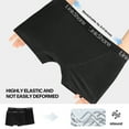 thumbnail image 2 of LinkShare Men's Underwear Boxer Briefs Cotton Stretch Trunks Short Leg Underwear for Men 3-Pack Multicolor-M, 2 of 8