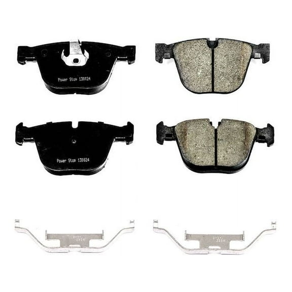 Rear Brake Pad Set - Compatible with 2007 - 2018 BMW X5 2008 2009 2010 2011 2012 2013 2014 2015 2016 2017