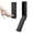 Black, variant on Door Stoppers,Kickdown Door Stopper for Bottom of Door,Metal Door Stop with Rubber Tip,Floor Door Opener Stopper,Hold Open Folding Door Stop,for Doors with 3.9 Inch Gap(Color:Black)