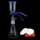 thumbnail image 1 of Unidad de filtración de laboratorio de 500 ml más membranas de de de 0,45 μm de tamaño de poro, que incluyen matraz de , embudo Cola Aparato de filtración de 500 ml, 1 of 8