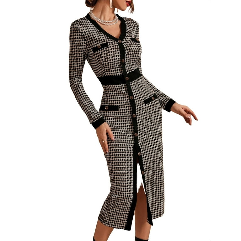 Walmart black and white dress cheap