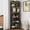 Black, variant on Farmhouse Wall Mounted Shelves 36in Industrial Pipe Shelf 3 Tier and 2 Tier, DIY Bookshelf Unit with 3 Hooks for Kitchen, Bedroom, Living Room Display, Walnut