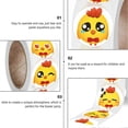 thumbnail image 4 of Easter Chick Stickers Paper Roll for Decoration with 500Pcs Yellow Chick Decals, 4 of 4