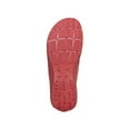 thumbnail image 5 of Women's Low Heel Slip On Sandal, Red, 5 of 5
