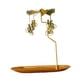thumbnail image 4 of 2 Uds Portavelas Dorado licencia Giratoria candeliere Decoración Escritorio, 4 of 6
