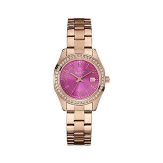 NWT Jivago Ceramic Crystal Pave Dial Ladies Maroon Watch Jivago Women main image 3