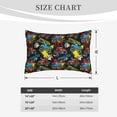 thumbnail image 6 of Bixox Monster Car Printed Pillow Protector,Super Soft Ideal for Home,Guests,Rentals - 16"x24", 6 of 8
