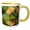 Yellow/White, variant on 3drose, Usa, Minnesota. Red Fox, 11oz Two-tone Black Mug