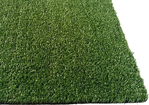 PET GROW 4x13 Pad Artificial Realistic & Thick Fake Mat for Outdoor Garden Landscape Dog Synthetic Grass Rug Turf 4 x 13 Green