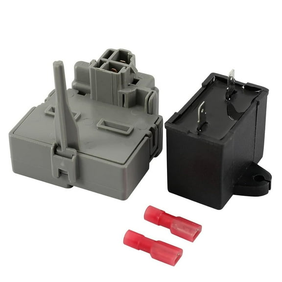 ARCADORA Refrigerator Start Relay Capacitor Combo for Whirlpool Kenmore Maytag Compressor Easy Install Fix Reliable Quality Tested Replacement Part