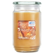 Mainstays Mulled Cider Single-Wick Jar Candle, 20 oz.