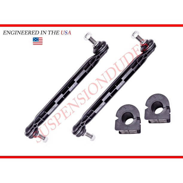4Pc Front Sway Bar Links With Front Bushings For 20112015 Chevrolet