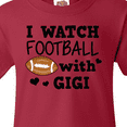 thumbnail image 4 of Inktastic I Watch Football with My Gigi Youth T-Shirt, 4 of 5