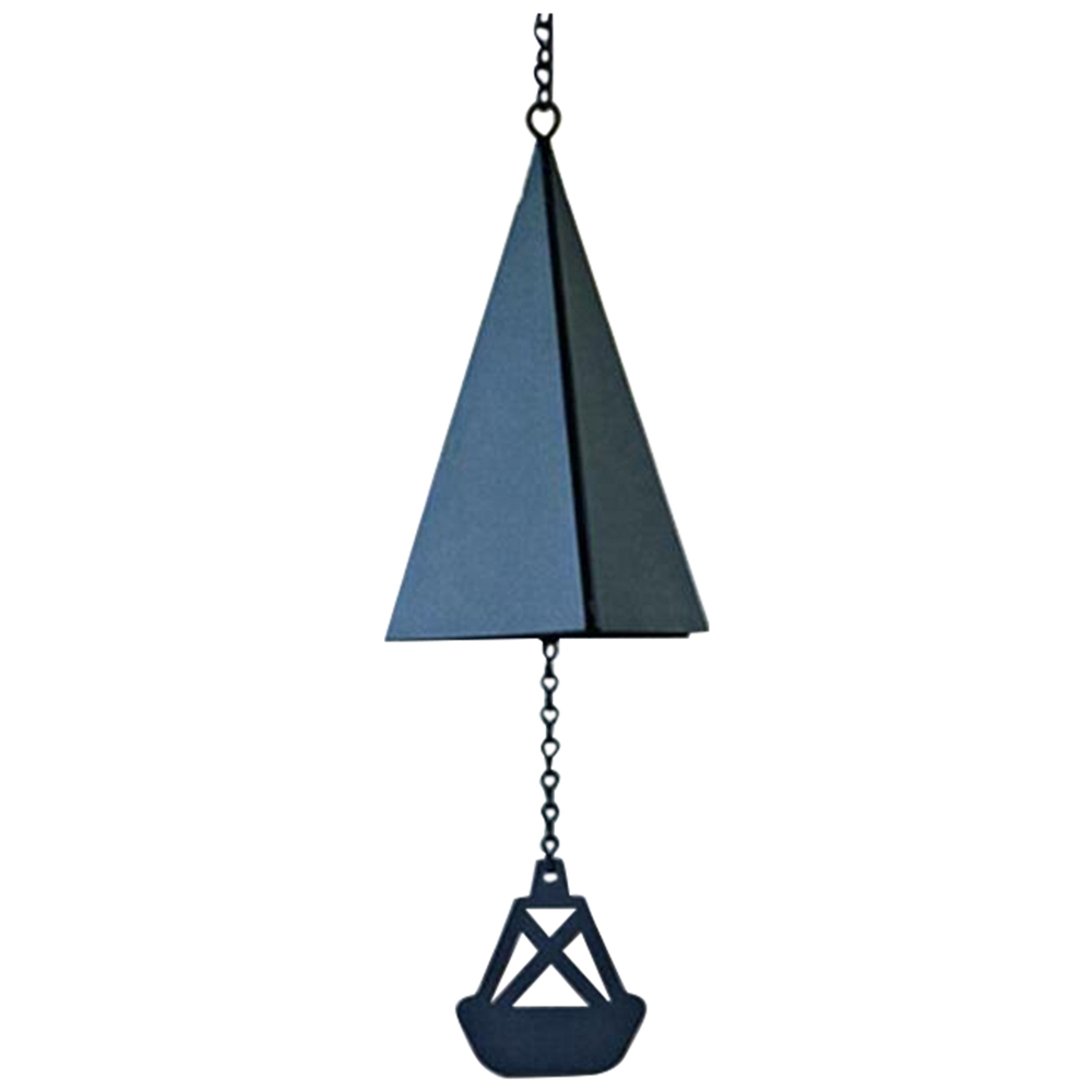 3Tone Wind Bell Chimes with Compass Rose — Unique Outdoor Wind Chime