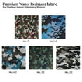 thumbnail image 2 of Waterproof Canvas Fabric Military camouflage 57" W Outdoor Waterproof Sail Canopy Solid Picnic Blanket Tablecloth, 2 of 15