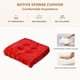 thumbnail image 5 of Almohada de cojín aislante para asiento | Apoyo de calor invernal | 9 Opciones de color | Licra de nylon suave | 40x40x9cm | Salón, dormitorio, comodidad lumbar multiusos, 5 of 6
