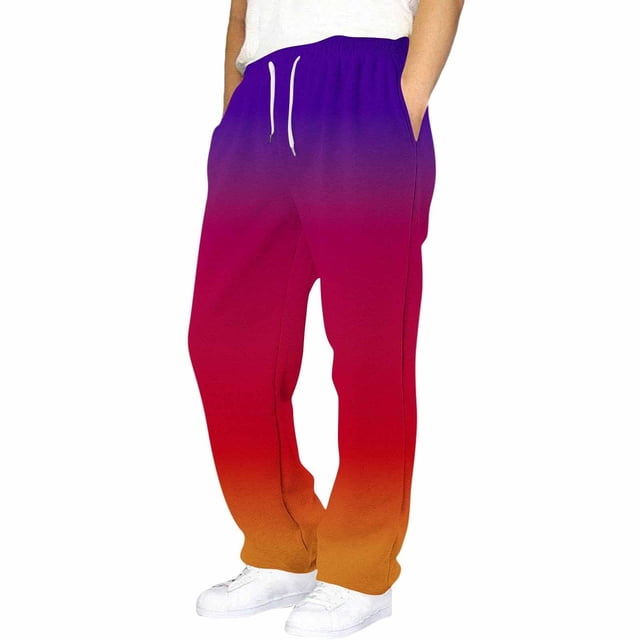 Girls Everyday Wearable Casual Tapered Pants for Kids with Gradient Color and Versatile Styling for Daily Use