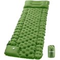 thumbnail image 1 of Inflatable Camping Sleeping Pads W/pillow, Ultralight Air Sleeping Mat With Pump Durable Waterproof, Compact & Lightweight Outdoor Air Mattress, 1 of 5