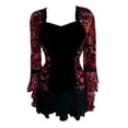 thumbnail image 1 of Dare To Wear Victorian Gothic Boho Women's Plus Size Bolero Corset Top S - 5x, 1 of 2