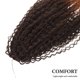 thumbnail image 3 of KAKOWELY Afro De Sintética Marrón Con De Ondas Para Peinados Crochet Rizados, 3 of 6