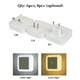 thumbnail image 3 of Luz de noche LED enchufable leyfeng 8PCS con sensores automáticos de anochecer a amanecer, 3 of 8