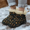 thumbnail image 4 of Psesaysky Starry Sky Snow Boots Women Girls Fahsion Printed Snow Boots for Women Shock-Resistant Anti-Slip Winter Boots, 4 of 7