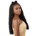 thumbnail image 3 of Outre 5X5 Human Hair Peruvian Water Wave Closure Lace Wig 24" Lace Wigs / Color: 1 - JET BLACK, 3 of 6