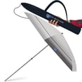 thumbnail image 5 of UV Blocker Beach Umbrella Sun Protection UPF 55+ Heavy Duty Large Beach Umbrellas for Sand 7.5 Foot, 5 of 12