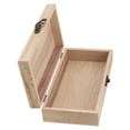 thumbnail image 6 of ZOENHOU 10pcs 8 x 4 x 2 Inch Wooden Boxes, Wooden Box with Hinged Lid, Unfinished Wood Box for DIY Craft, Storage, Gift, 6 of 6