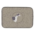 thumbnail image 1 of Carolines Treasures CK2190DDM Greyhound in the Kitchen Dish Drying Mat, 1 of 1