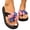 Red, variant on Women’s Bow Tie Flat Flip Flops – Summer Outdoor Ankle Strap Sandals with Massage Insole, Non‑Slip Beach Slides for Casual Wear Black 40