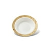 Host & Porter Gold Rim Plastic Dessert Bowls, 6oz, 10 Count
