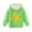 Z-Green, variant on CHEEREAM Toddler Girl Winter Sherpa Lined Hoodie Kids Girls Bow Print Warm Fleece Pullover Sweatshirt Size 2-12 Years