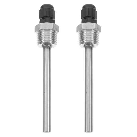 unbranded 2Ud Termowell Universal De Acero Inoxidable Para Termómetro Y Calentador De Patio