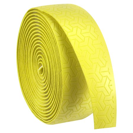 Uxcell 6.6ft NonSlip PU Overgrip Racket Grip Tape for Tennis Badminton  Yellow