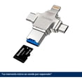 thumbnail image 3 of Servitae Lector Otg 4en1 Usb3.0 C Lightning Microusb Microsd, 3 of 8