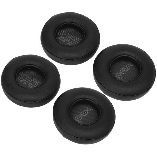 2 pares de almohadillas para los oídos de cuero proteico profesional, cómodas almohadillas de repuesto para los oídos 400BT 460NC