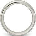 thumbnail image 3 of Titanium Edward Mirell Domed 3mm Polished Band (Size 8) Made In United States emr151-3mm-8, 3 of 6