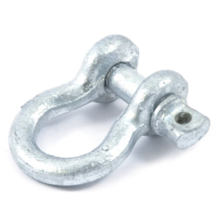 

Forney 5/16 (7.94mm) anchor shackle with screw pin and 1 500 Lbs SWL - Pins are alloy steel