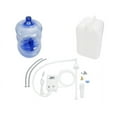 thumbnail image 5 of 48" Wide Mobile All-In-One Kitchenette, No Plumbing Needed, white, Glass Burners, 5 of 7