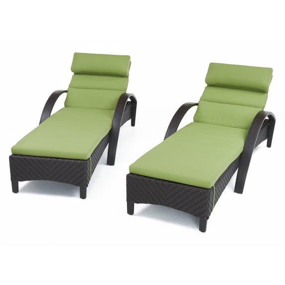 RST Brands Barcelo Outdoor Chaise Lounge - Set of 2