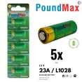 thumbnail image 3 of Pilas alcalinas PoundMax 23A 12V para mandos a distancia, 3 of 7